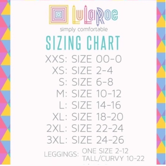 LuLaRoe Floral Leggings Pink, Orange, Tall & Curvy - Picture 6 of 7